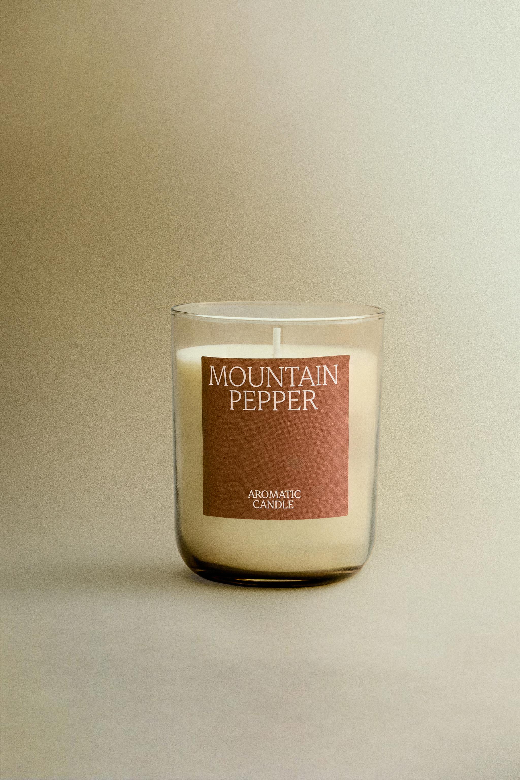 (250 G) BOUGIE PARFUMÉE MOUNTAIN PEPPER